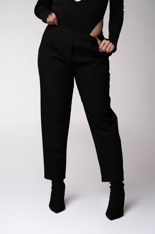 PANTALONE 'Basic' Nero